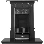 Cast iron combination fireplaces