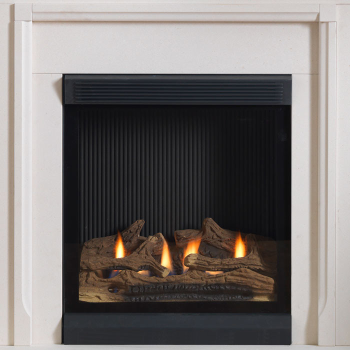 LYNWOOD 48" LIMESTONE FIREPLACE - Image 2