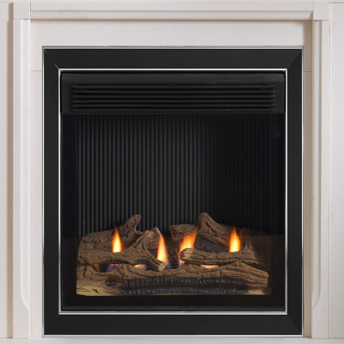 LYNWOOD 48" LIMESTONE FIREPLACE - Image 4
